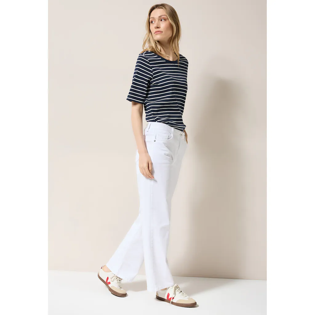 Cecil Rundhalsshirt Mit Rundhalsausschnitt