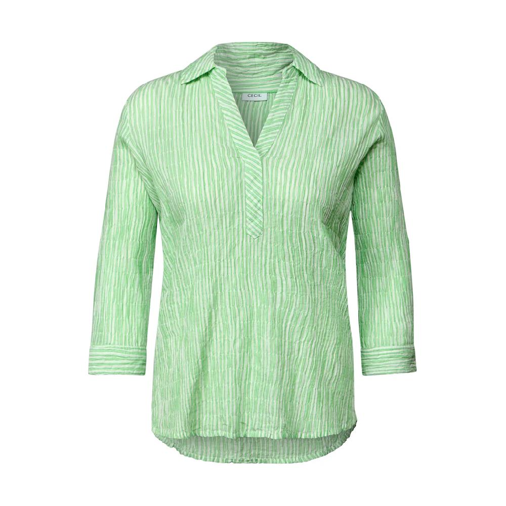 Cecil Shirtbluse Aus Baumwolle Mit Stretchanteil