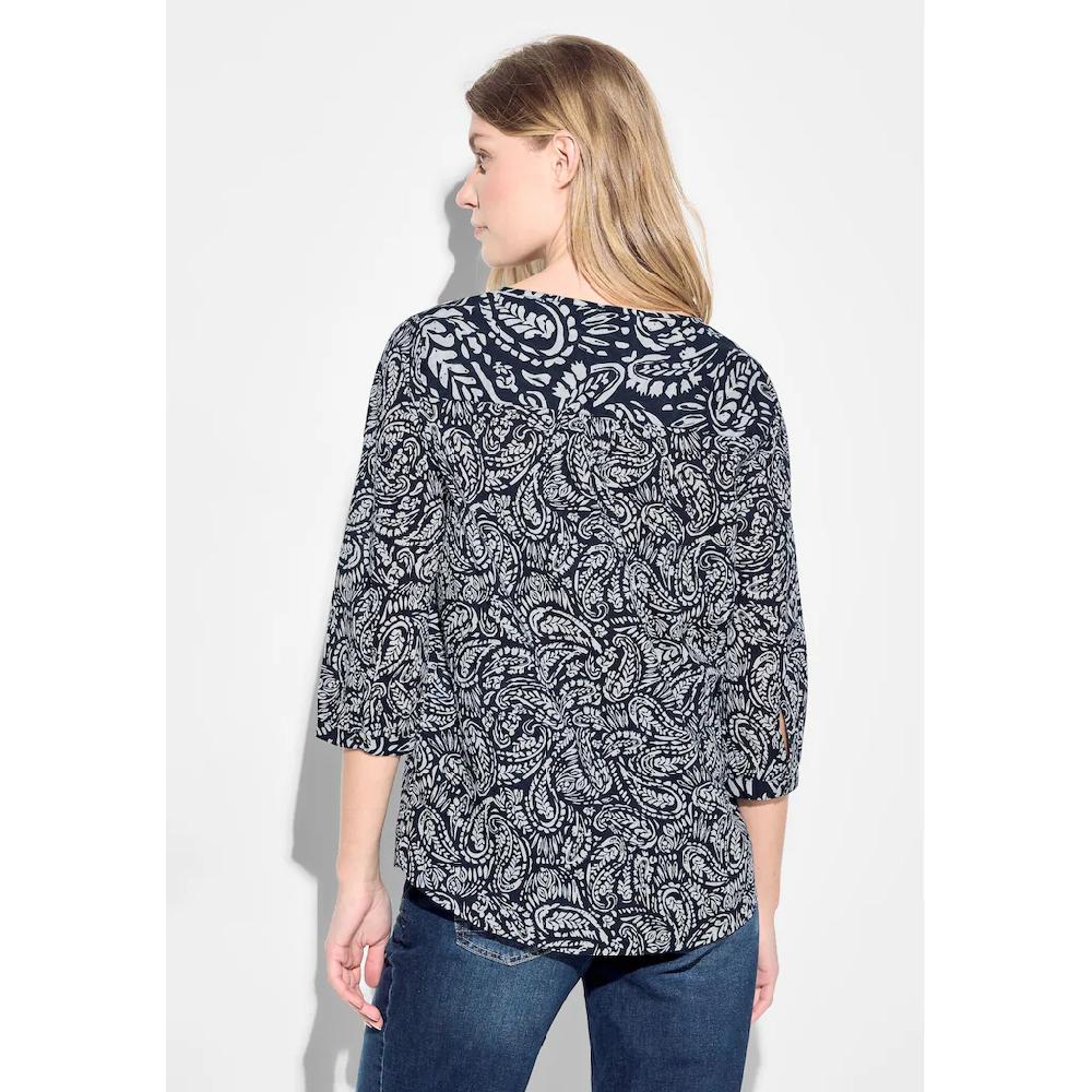 Cecil Shirtbluse Aus Reiner Baumwolle