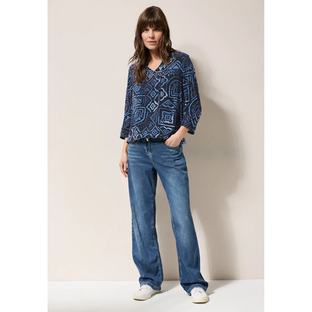 Cecil Shirtbluse Aus Softer Viskose