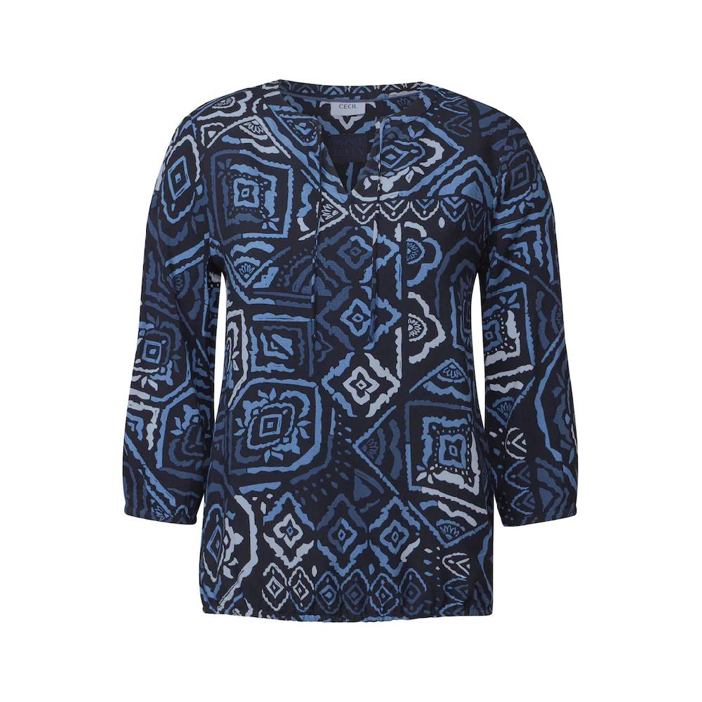 Cecil Shirtbluse Aus Softer Viskose
