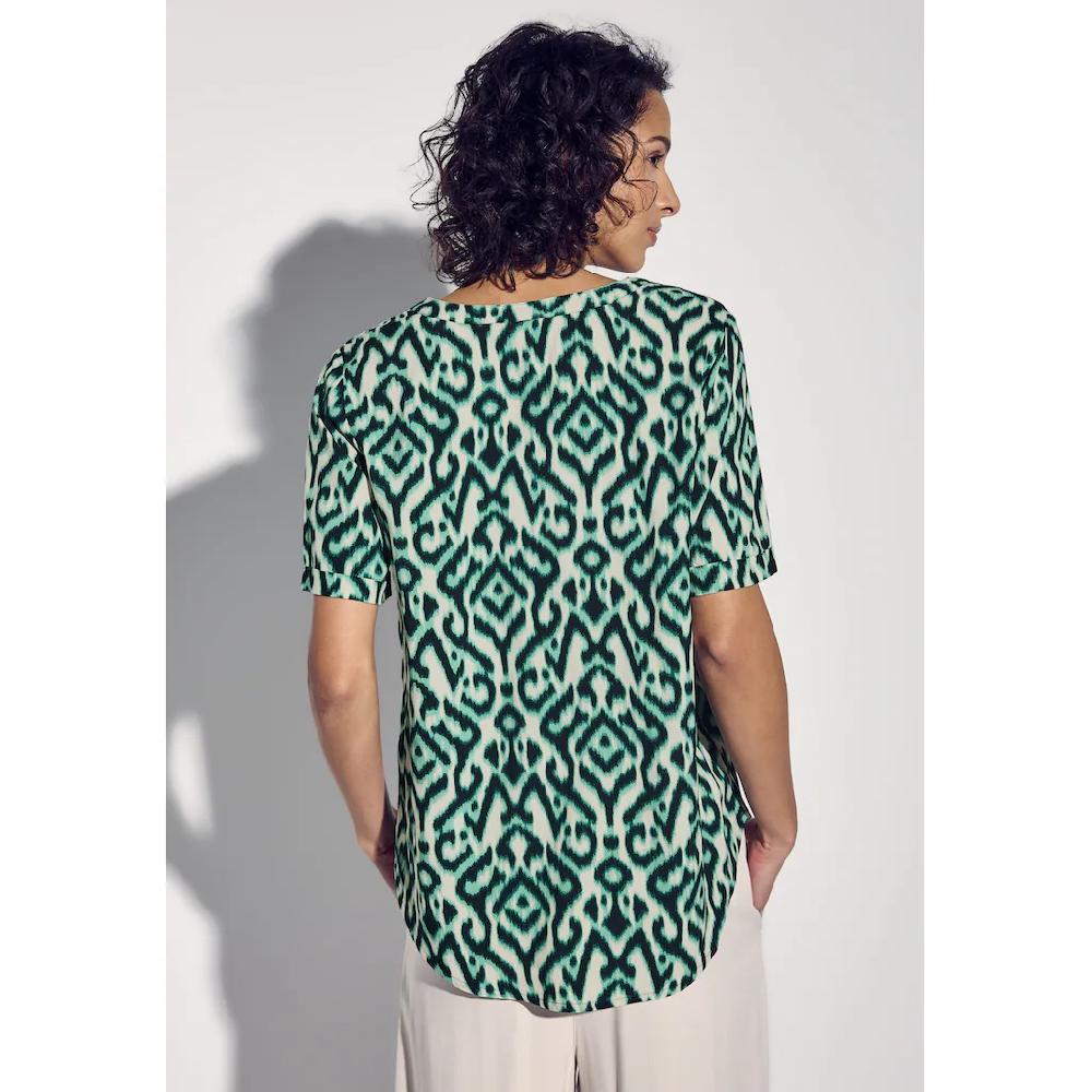 Cecil Shirtbluse Aus Softer Viskose