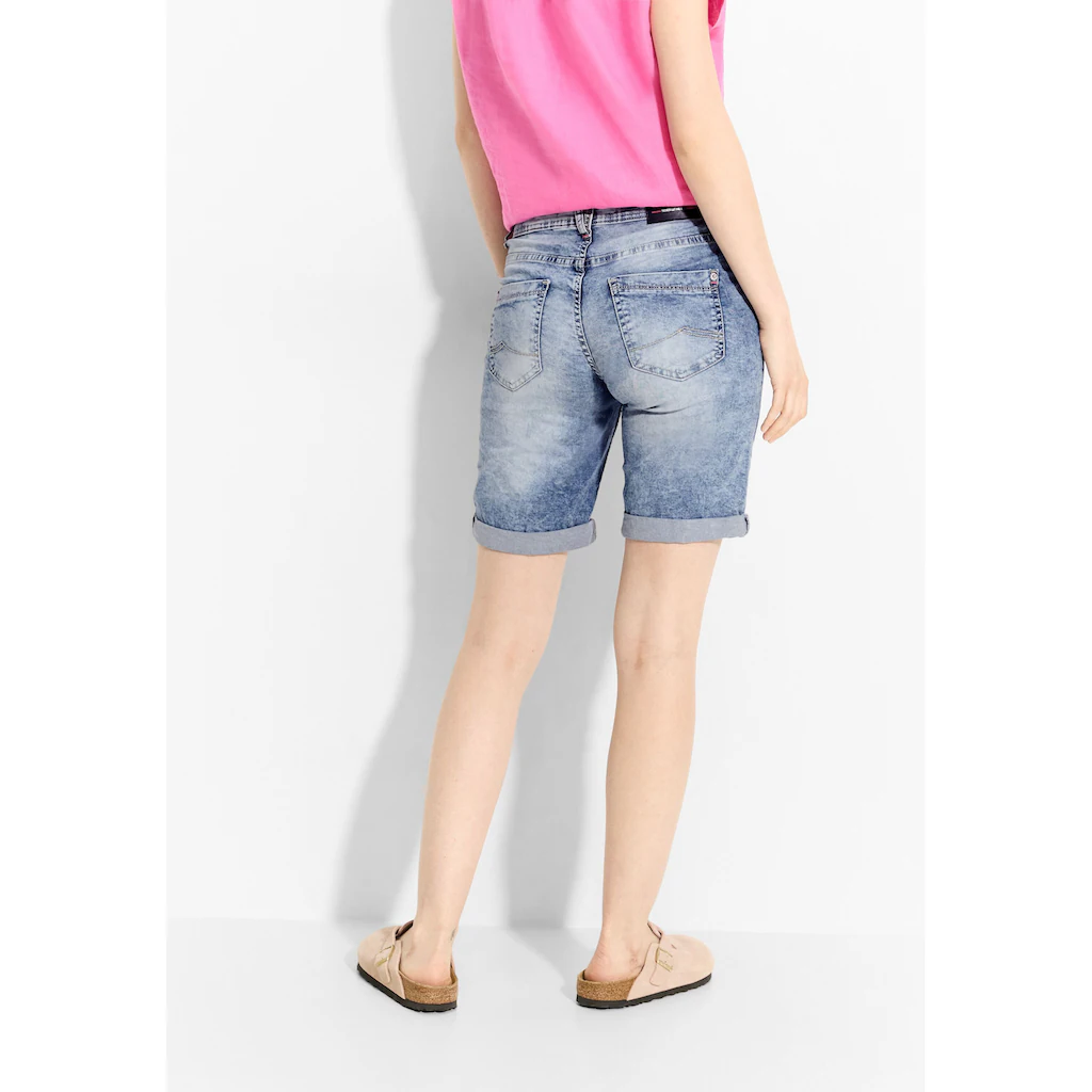Cecil Shorts »SCARLETT« Aus Denim/Jeans Im 5-Pocket-Style