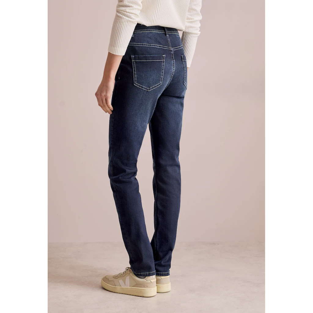Cecil Skinny-fit-Jeans aus Baumwolle mit Stretchanteil