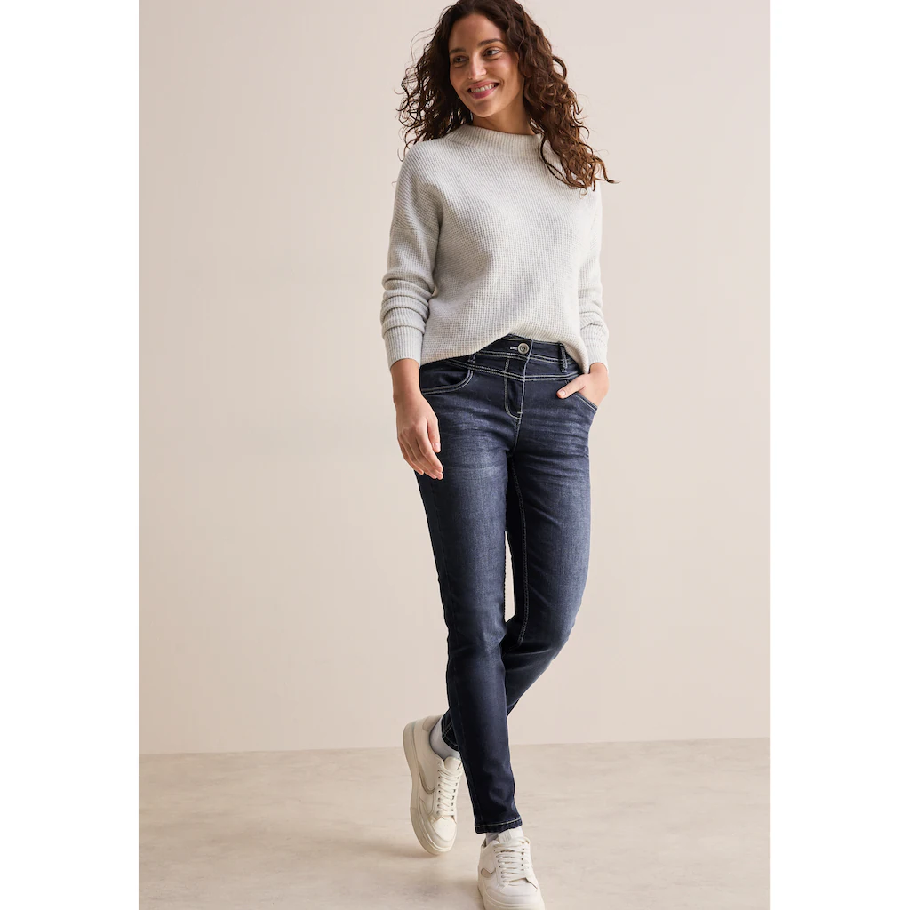 Cecil Slim-fit-Jeans »Style Toronto« Im Eleganten Look