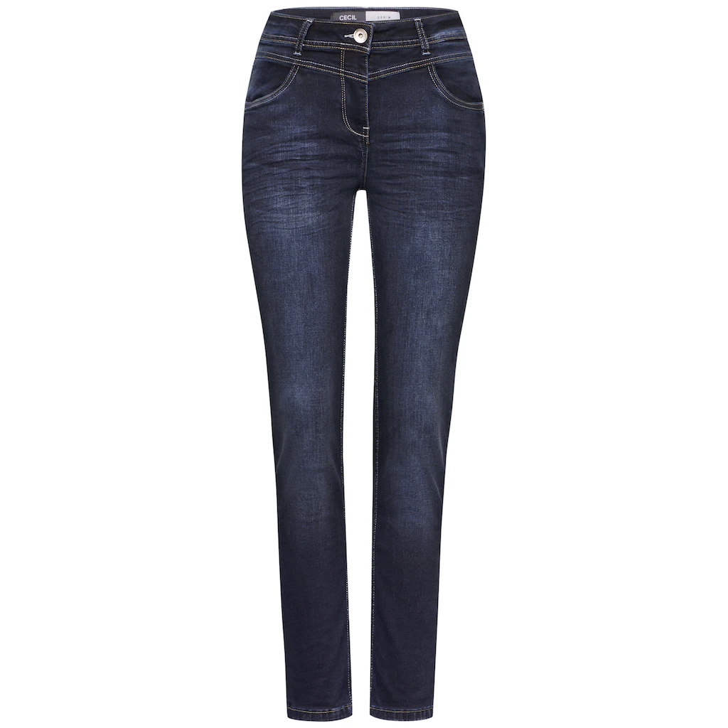 Cecil Slim-fit-Jeans »Style Toronto« Im Eleganten Look