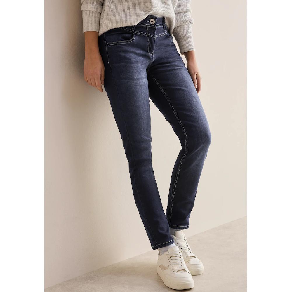 Cecil Slim-fit-Jeans »Style Toronto« im eleganten Look