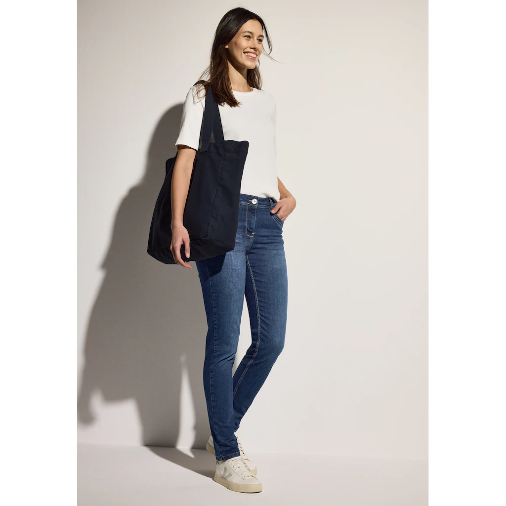 Cecil Slim-fit-Jeans »Style Toronto« Im Five-Pocket Style