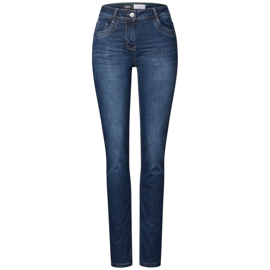 Cecil Slim-fit-Jeans »Style Toronto« Im Five-Pocket Style