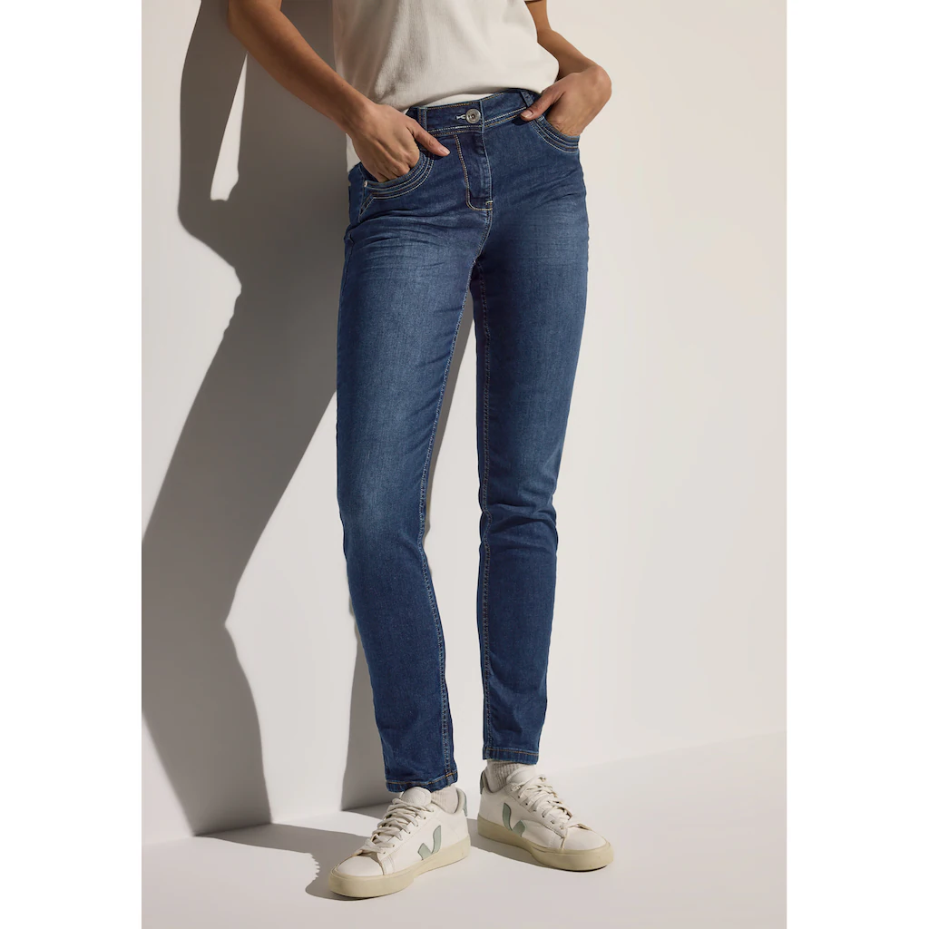 Cecil Slim-fit-Jeans »Style Toronto« im Five-Pocket Style