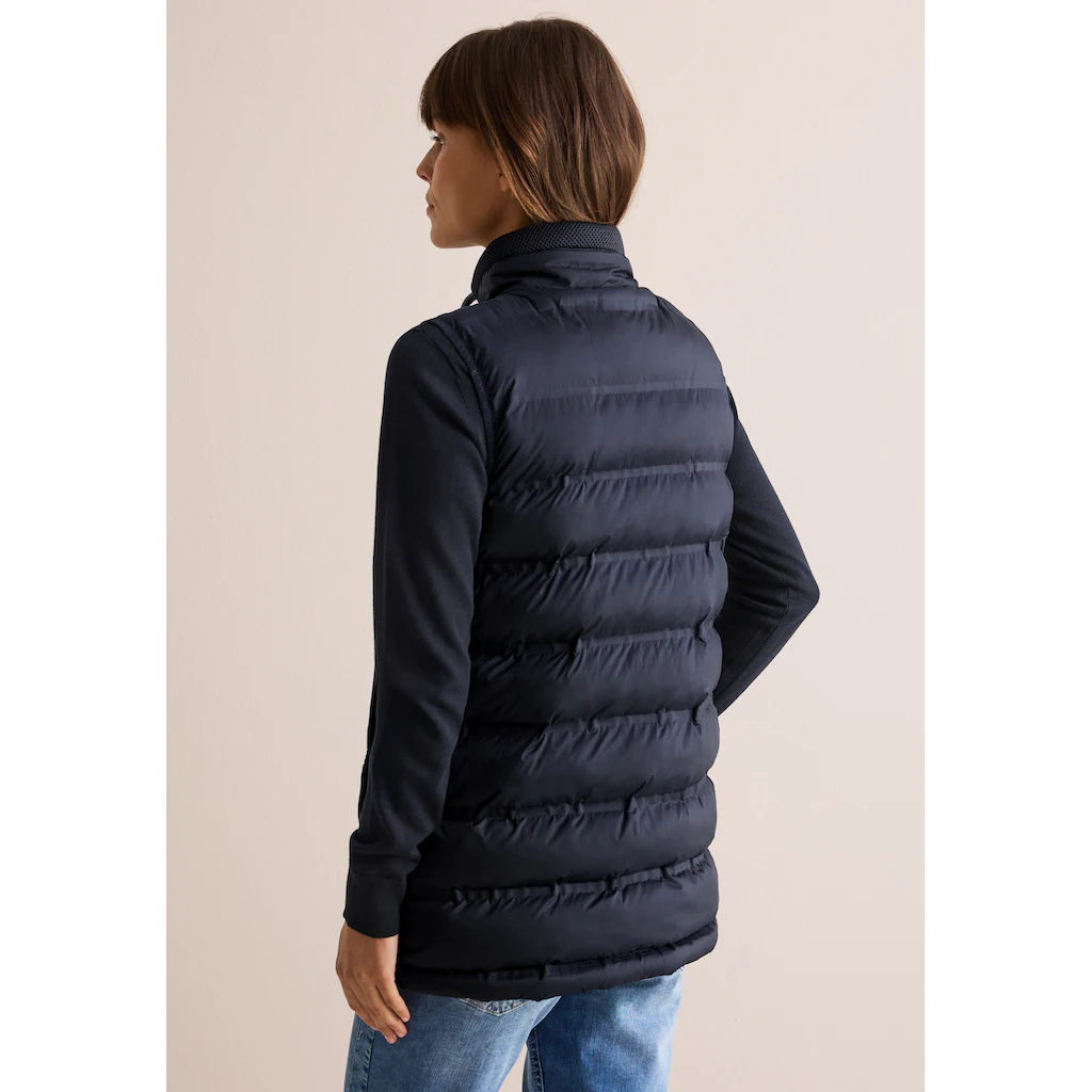 Cecil Steppweste Mit Stehkragen