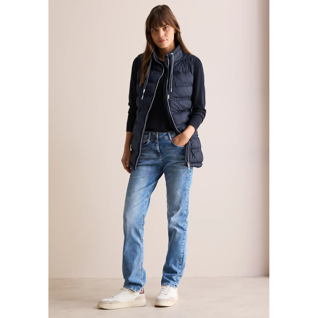 Cecil Steppweste Mit Stehkragen