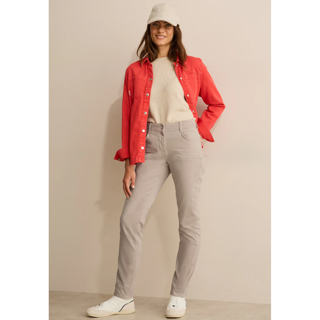 Cecil Stoffhose Aus Baumwolle Mit Stretchanteil