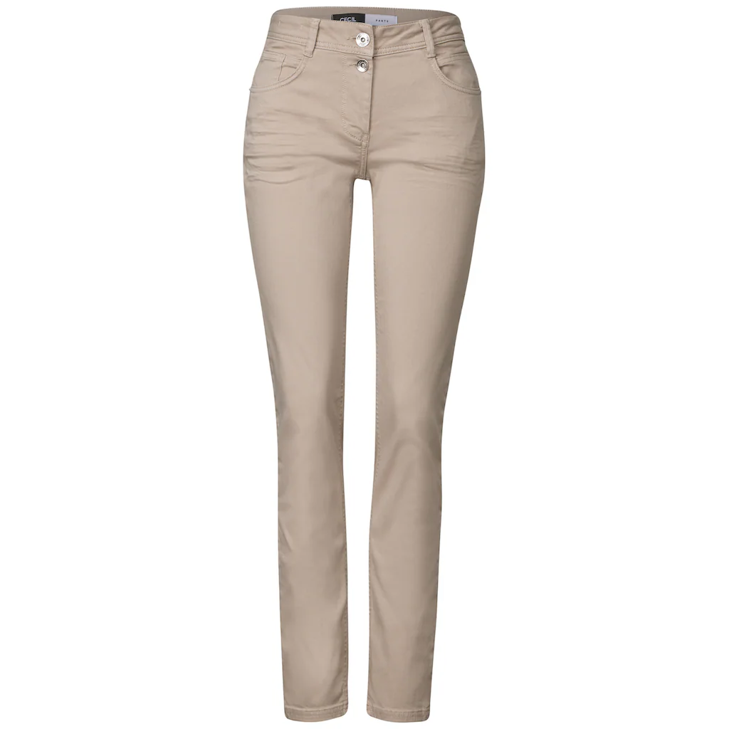 Cecil Stoffhose Aus Baumwolle Mit Stretchanteil