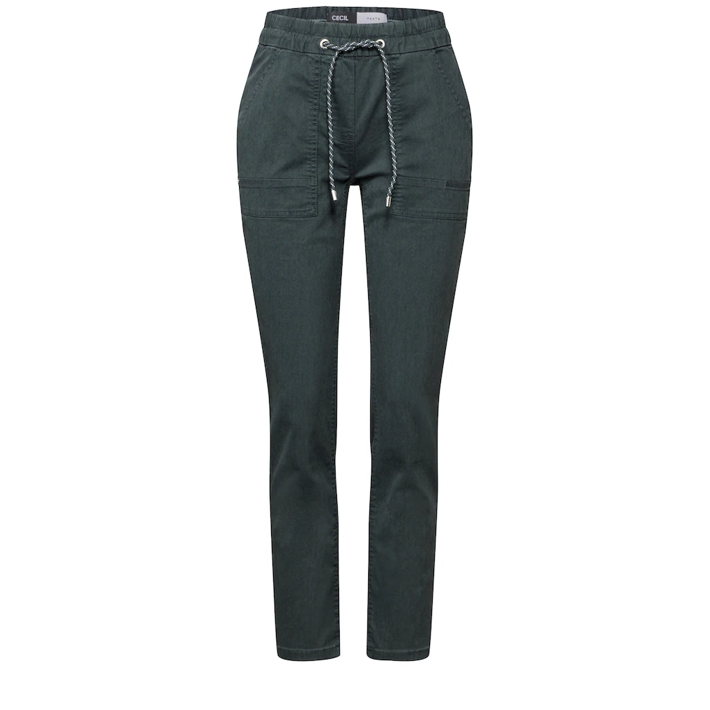 Cecil Stoffhose Middle Waist