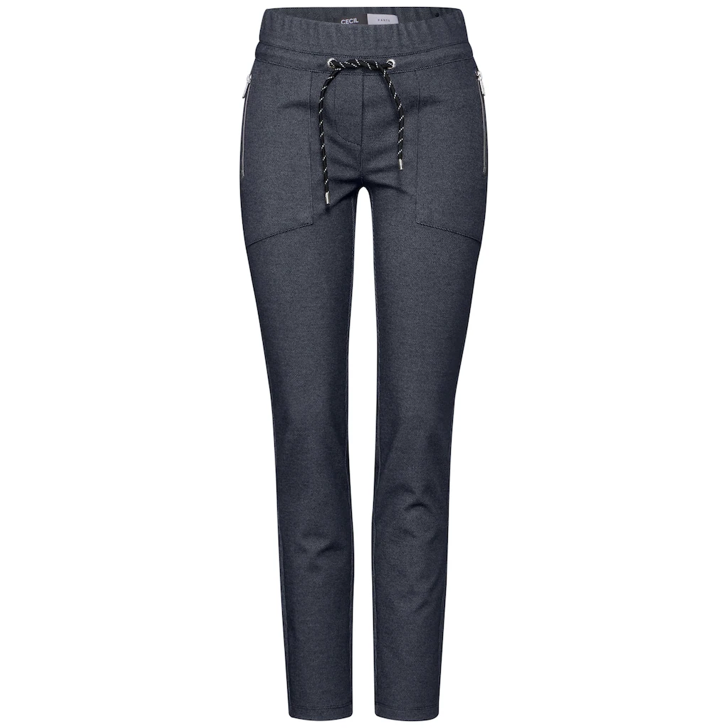Cecil Stoffhose »TRACEY« Mit Elastischem Bund