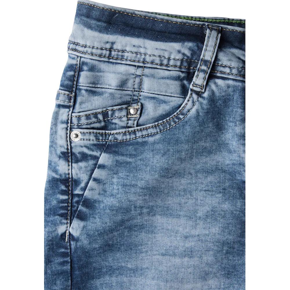 Cecil Straight-Jeans High Waist