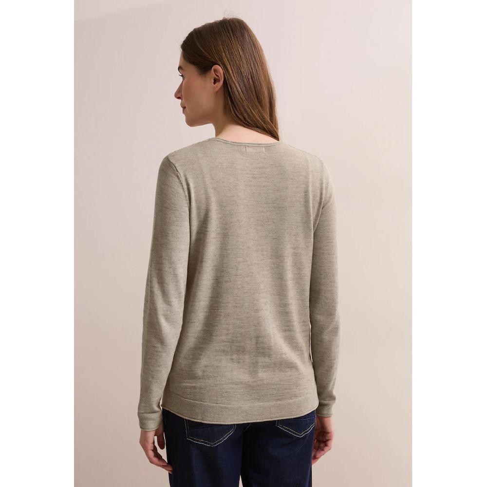 Cecil Strickpullover Im Soften Baumwoll-Mix