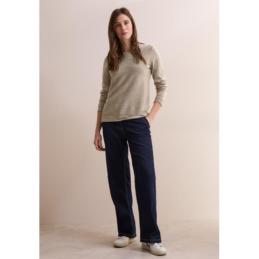 Cecil Strickpullover Im Soften Baumwoll-Mix