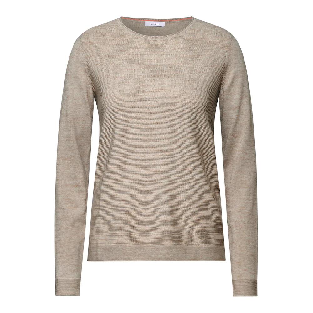 Cecil Strickpullover Im Soften Baumwoll-Mix