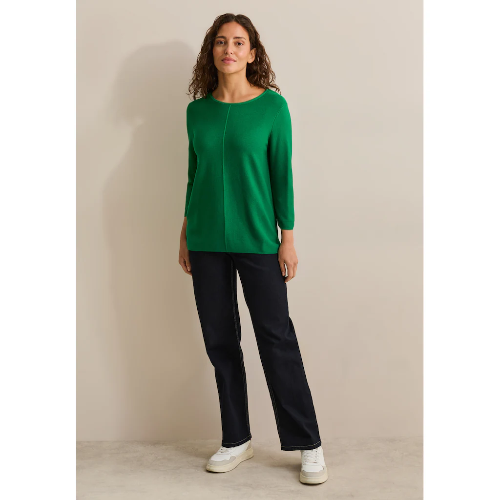 Cecil Strickpullover Mit 3/4 Ärmeln
