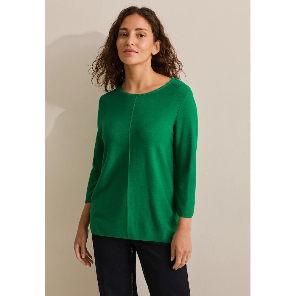Cecil Strickpullover Mit 3/4 Ärmeln