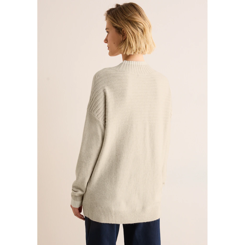 Cecil Strickpullover Mit Kontrastdetails