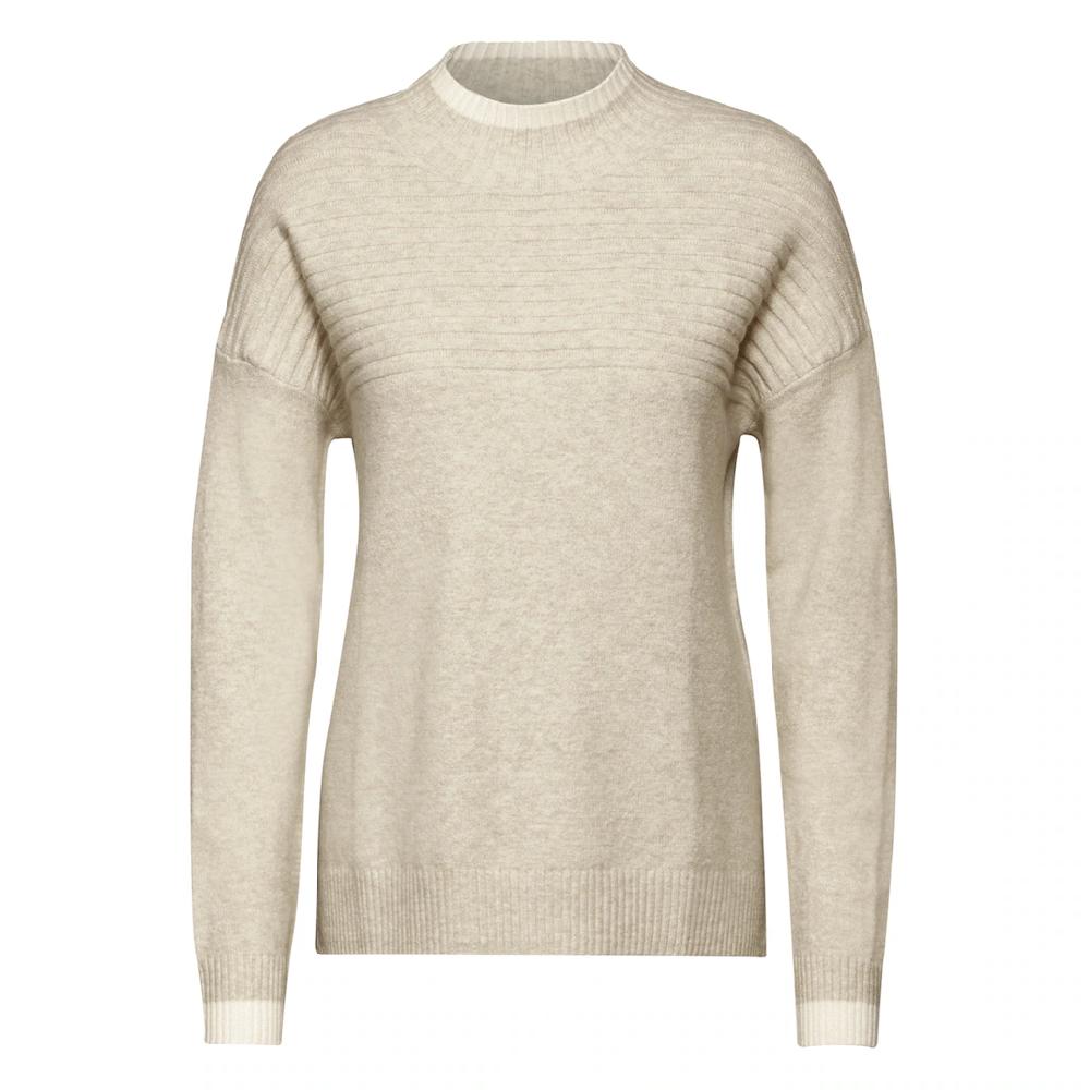 Cecil Strickpullover Mit Kontrastdetails