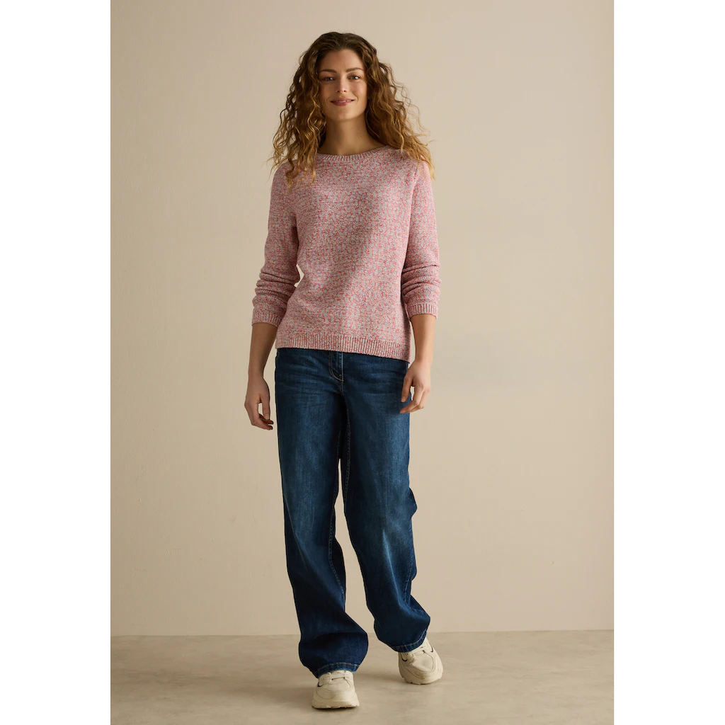 Cecil Strickpullover Mit U-Boot-Ausschnitt