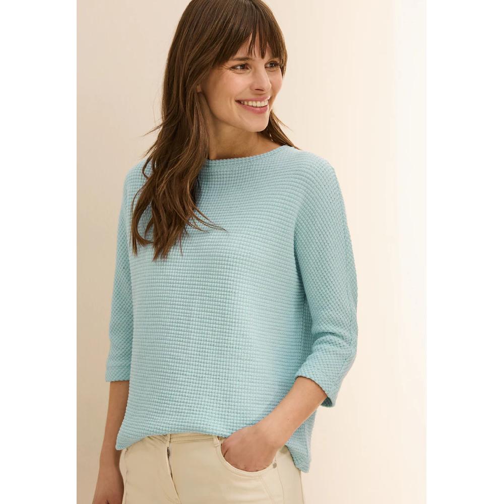 Cecil Sweater mit Ajour Struktur