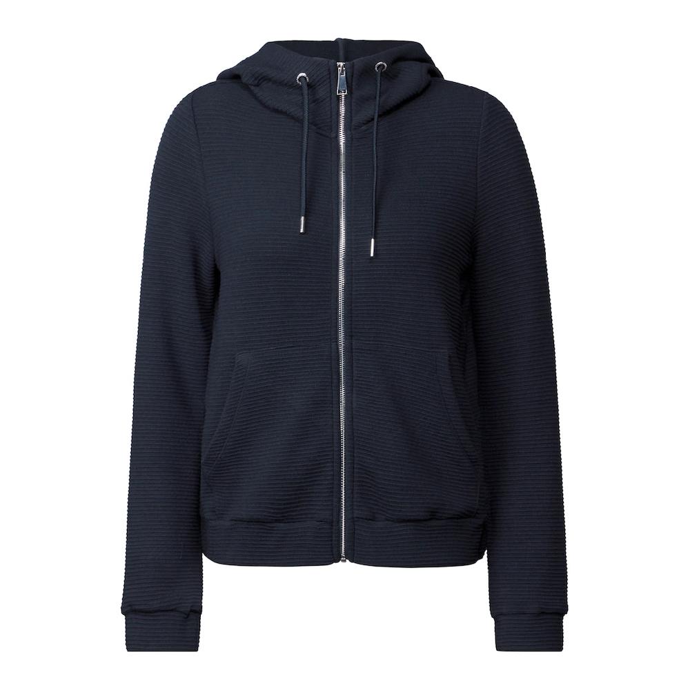 Cecil Sweatjacke Mit Kapuze Mit Tunnelzugband