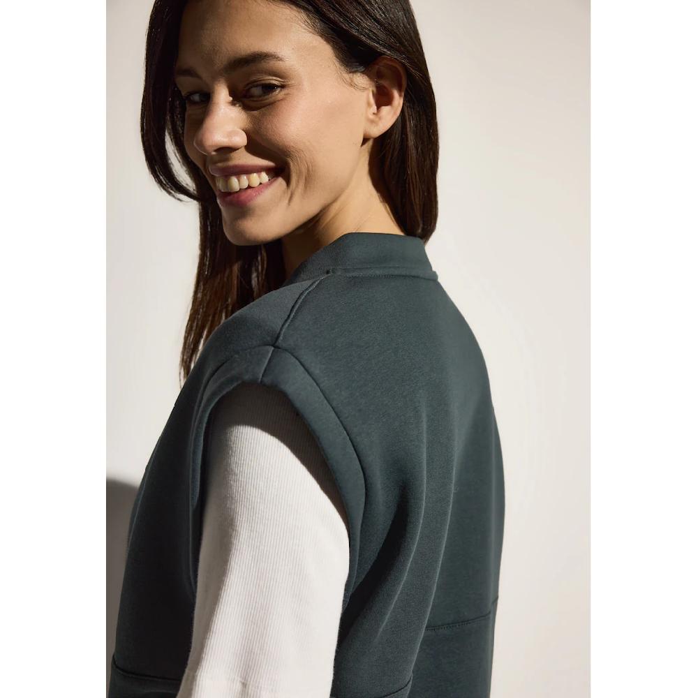 Cecil Sweatweste Mit Tunnelzug Am Saum