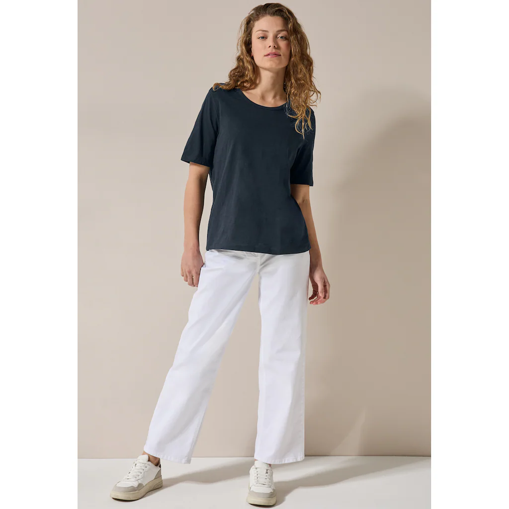 Cecil T-Shirt Aus Reiner Baumwolle