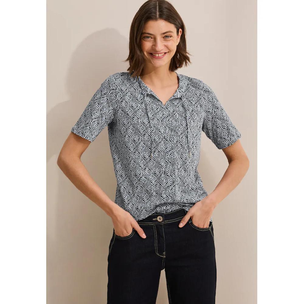 Cecil T-Shirt aus reiner Baumwolle