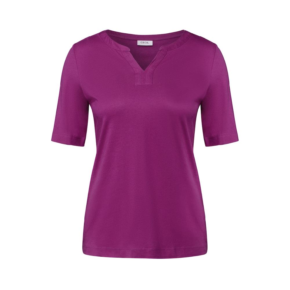 Cecil T-Shirt Im Soften Baumwoll-Mix