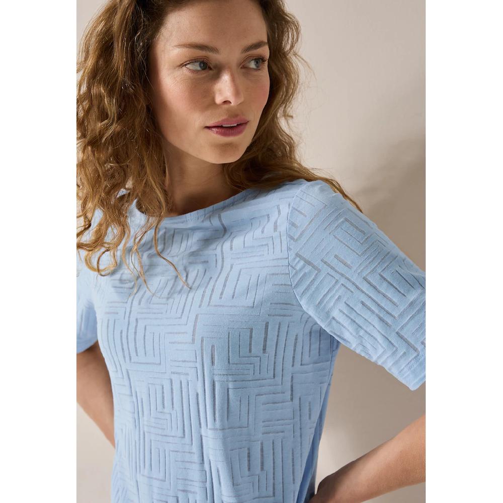 Cecil T-Shirt in Ausbrenner-Optik