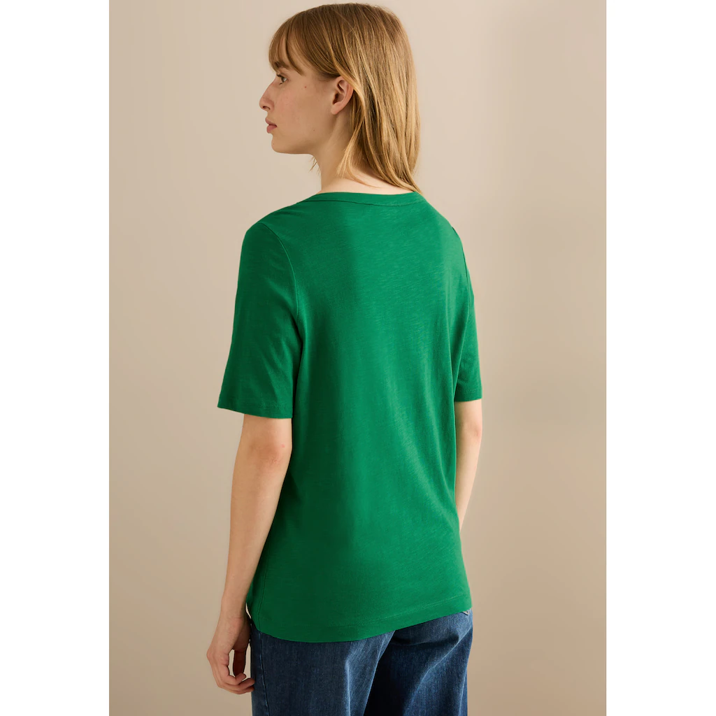 Cecil T-Shirt In Unifarbe