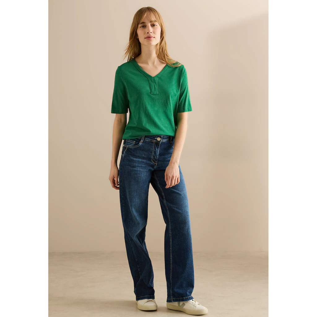 Cecil T-Shirt In Unifarbe