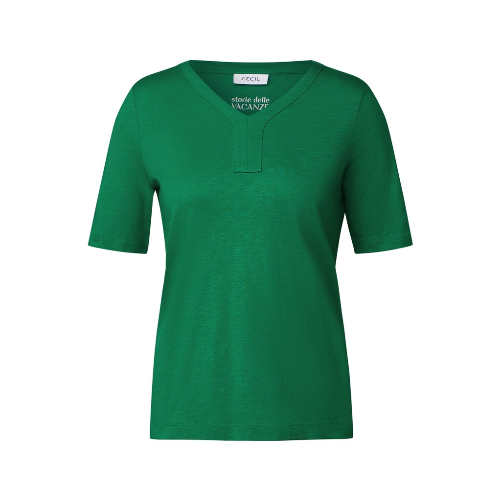 Cecil T-Shirt In Unifarbe