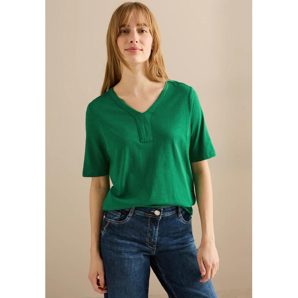 Cecil T-Shirt In Unifarbe