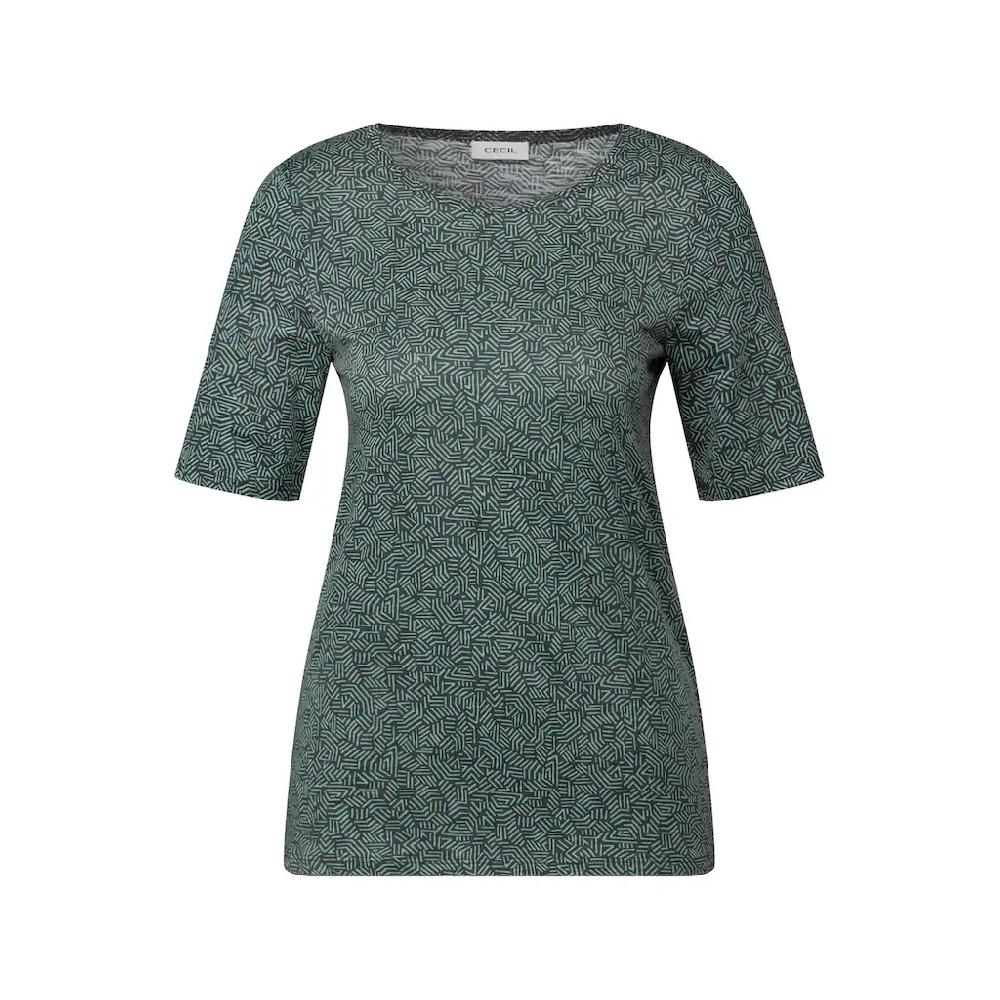 Cecil T-Shirt Mit Grafischem Muster