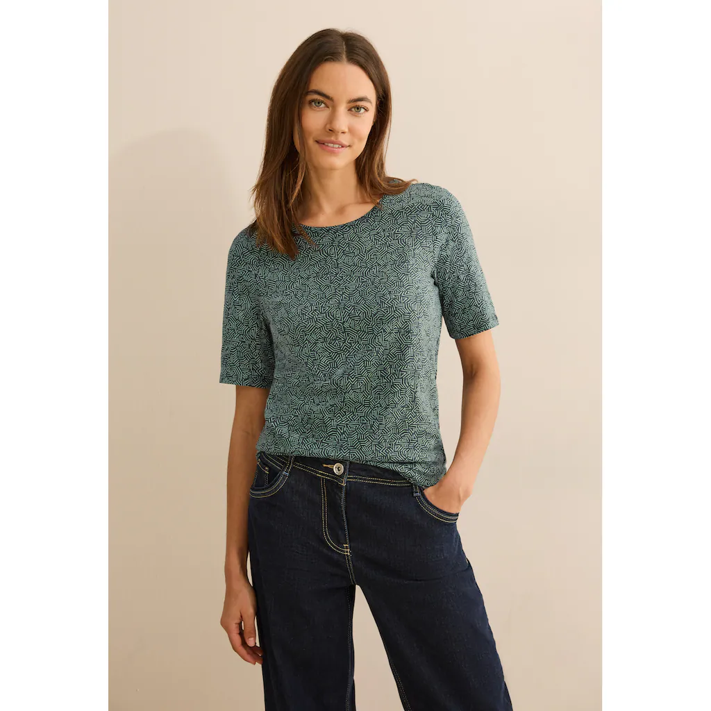 Cecil T-Shirt mit grafischem Muster