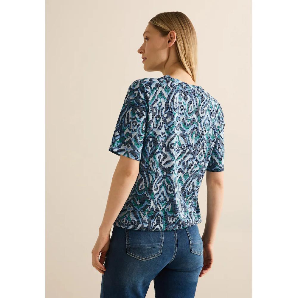 Cecil T-Shirt Mit Rundhalsausschnitt