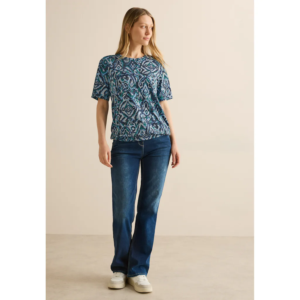 Cecil T-Shirt Mit Rundhalsausschnitt