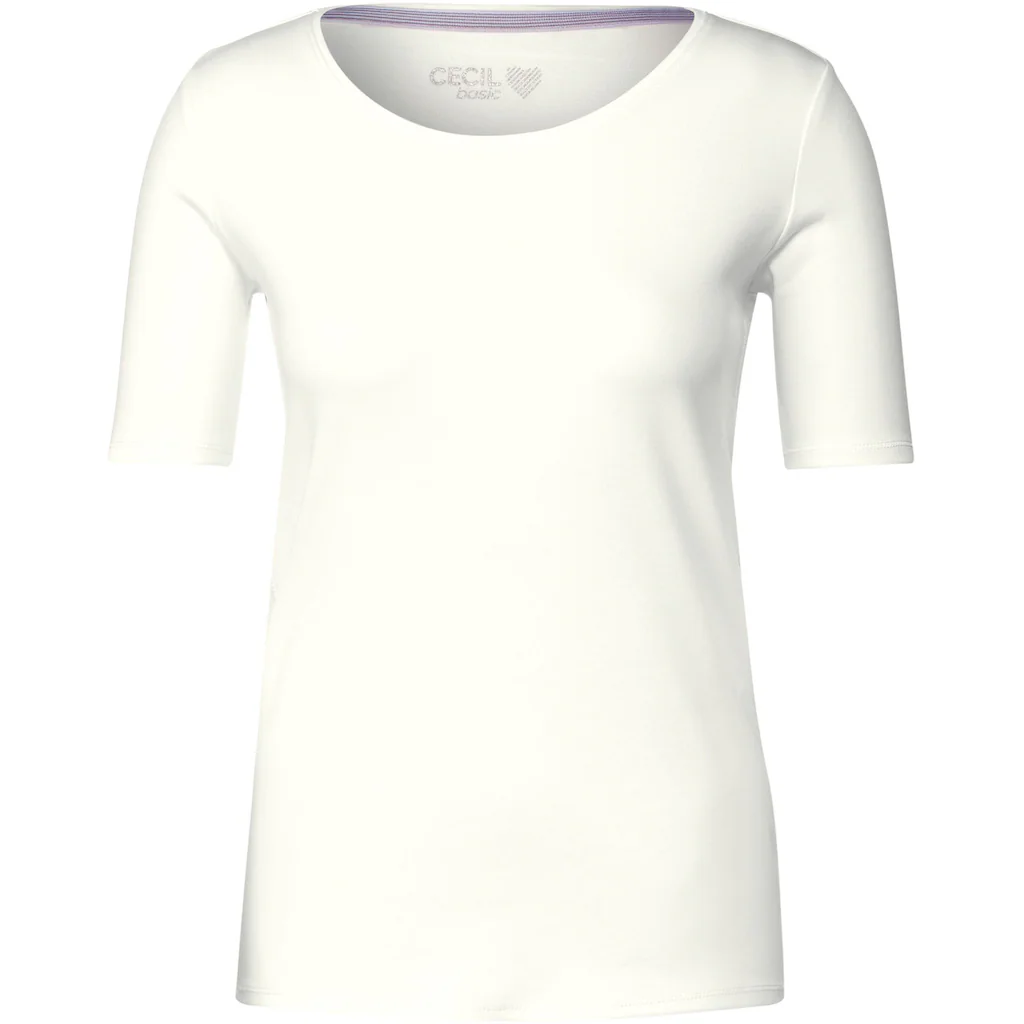 Cecil T-Shirt Mit Rundhalsausschnitt