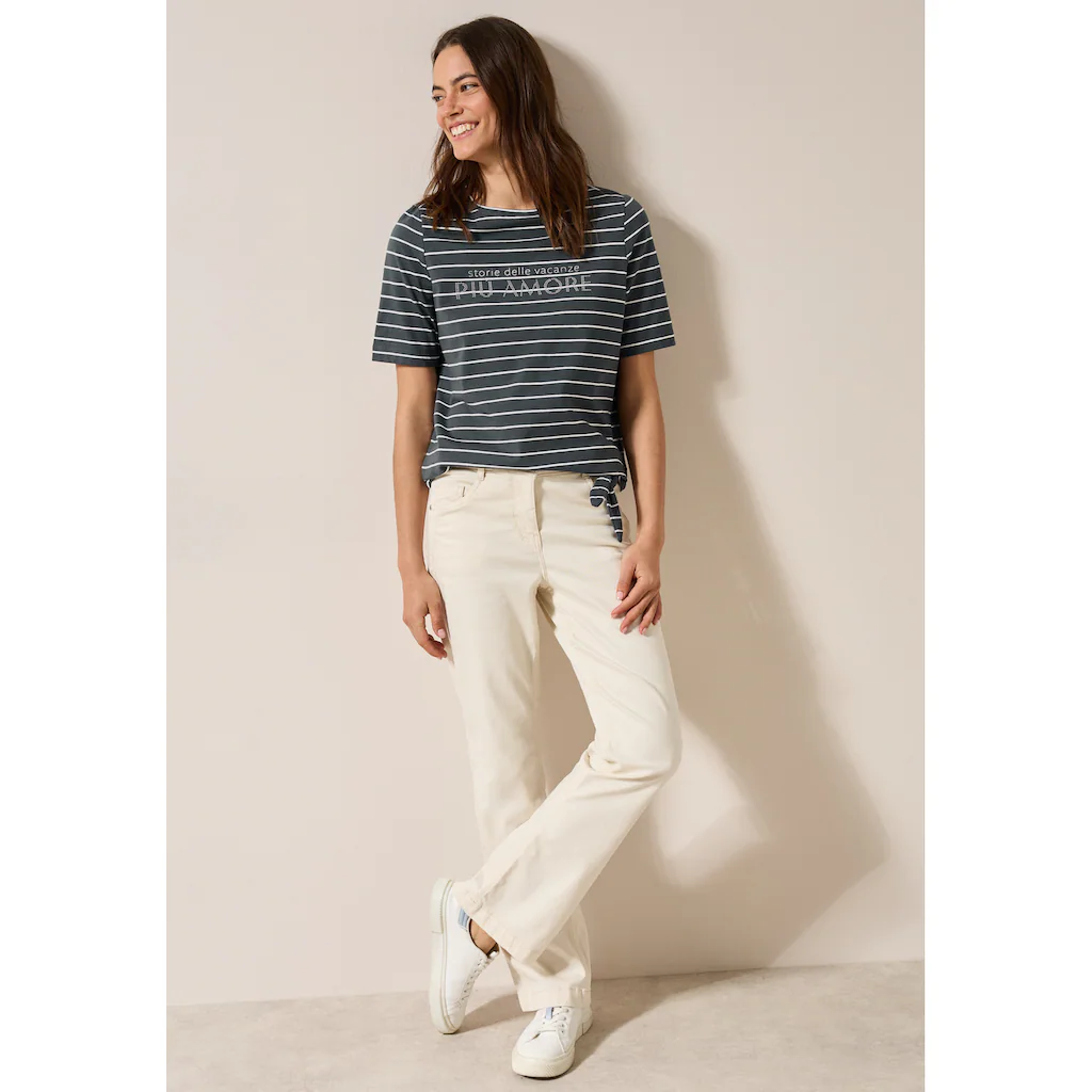 Cecil T-Shirt Mit Schriftzug