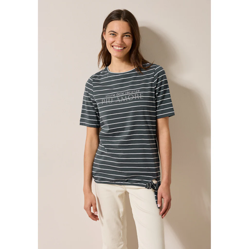 Cecil T-Shirt Mit Schriftzug