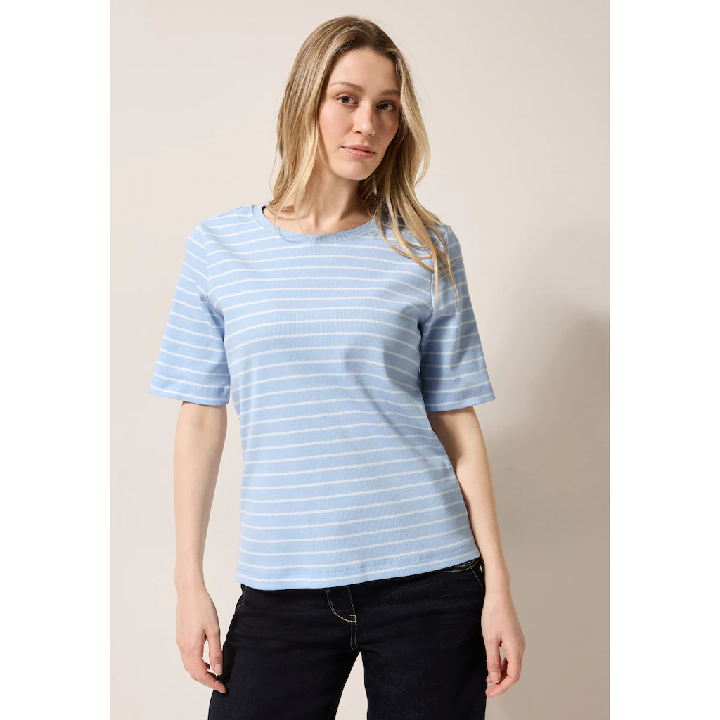 Cecil T-Shirt mit Streifen Muster