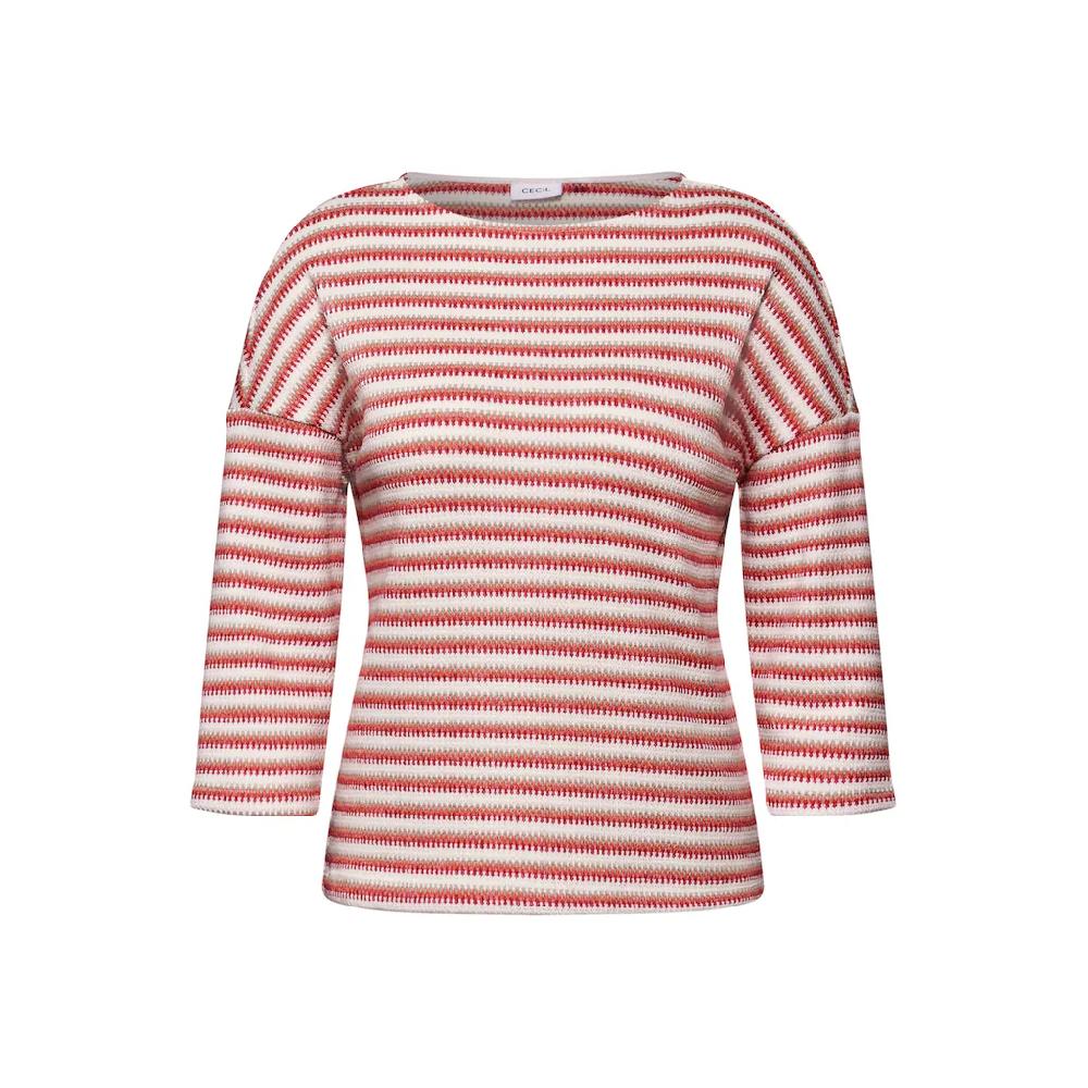 Cecil T-Shirt Mit Streifenmuster