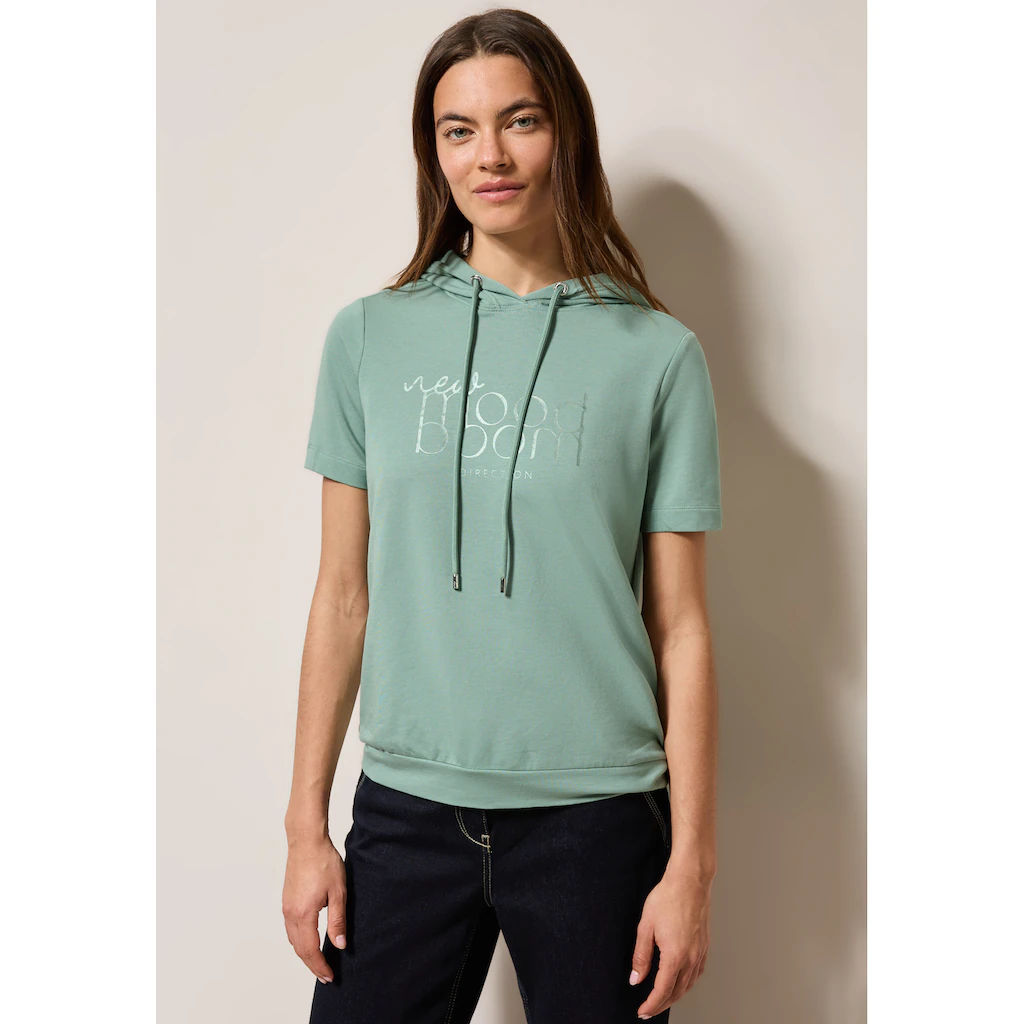 Cecil T-Shirt mit Wording-Print